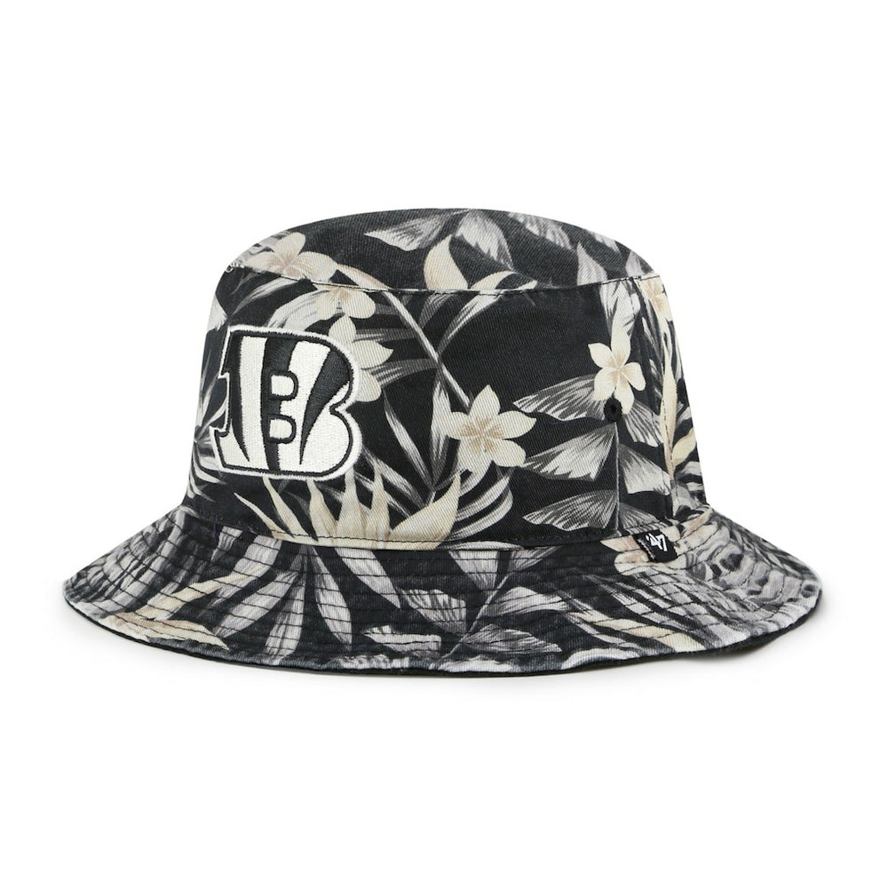 47 brand Cincinnati Bengals '47 Tropicalia Bucket Hat Black