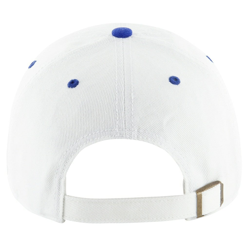 47 brand New York Giants '47 Double Header Diamond Clean Up Adjustable Hat White/Royal