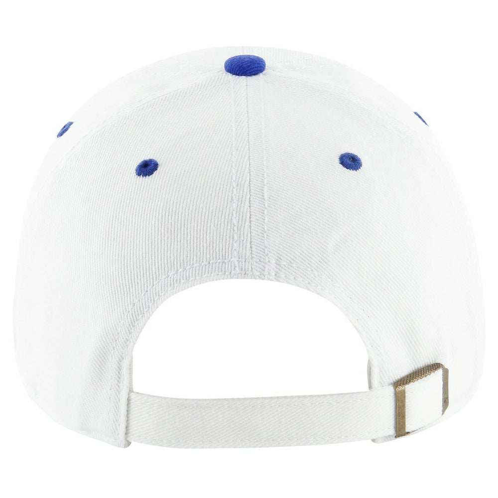 47 brand New York Giants '47 Double Header Diamond Clean Up Adjustable Hat White/Royal