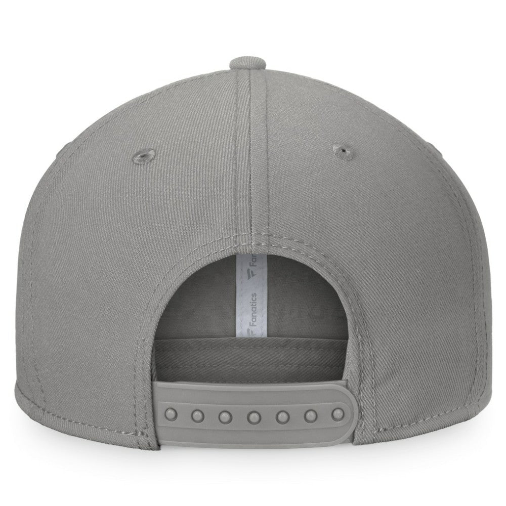 Washington Nationals Fanatics Line Drive Two-Tone Snapback Hat - Gray/Red - Fanatics Lifestyle