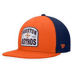 Houston Astros Fanatics Cycle Snapback Hat - Orange/Navy - Fanatics on Sale
