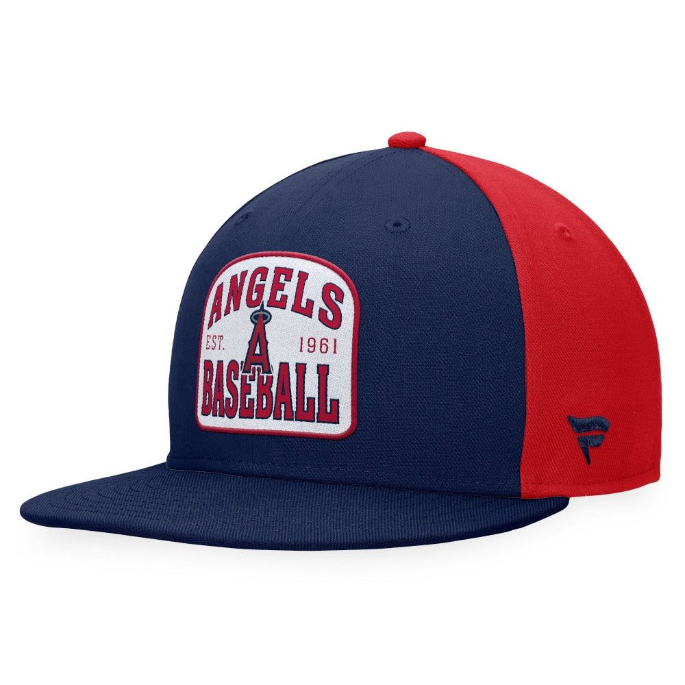 Los Angeles Angels Fanatics Cycle Snapback Hat - Navy/Red - Fanatics on Sale