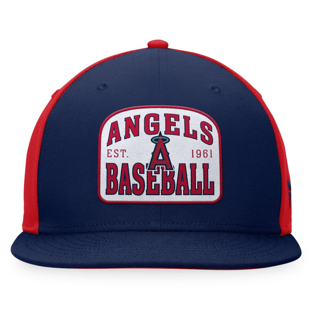 Los Angeles Angels Fanatics Cycle Snapback Hat - Navy/Red - Fanatics on Sale