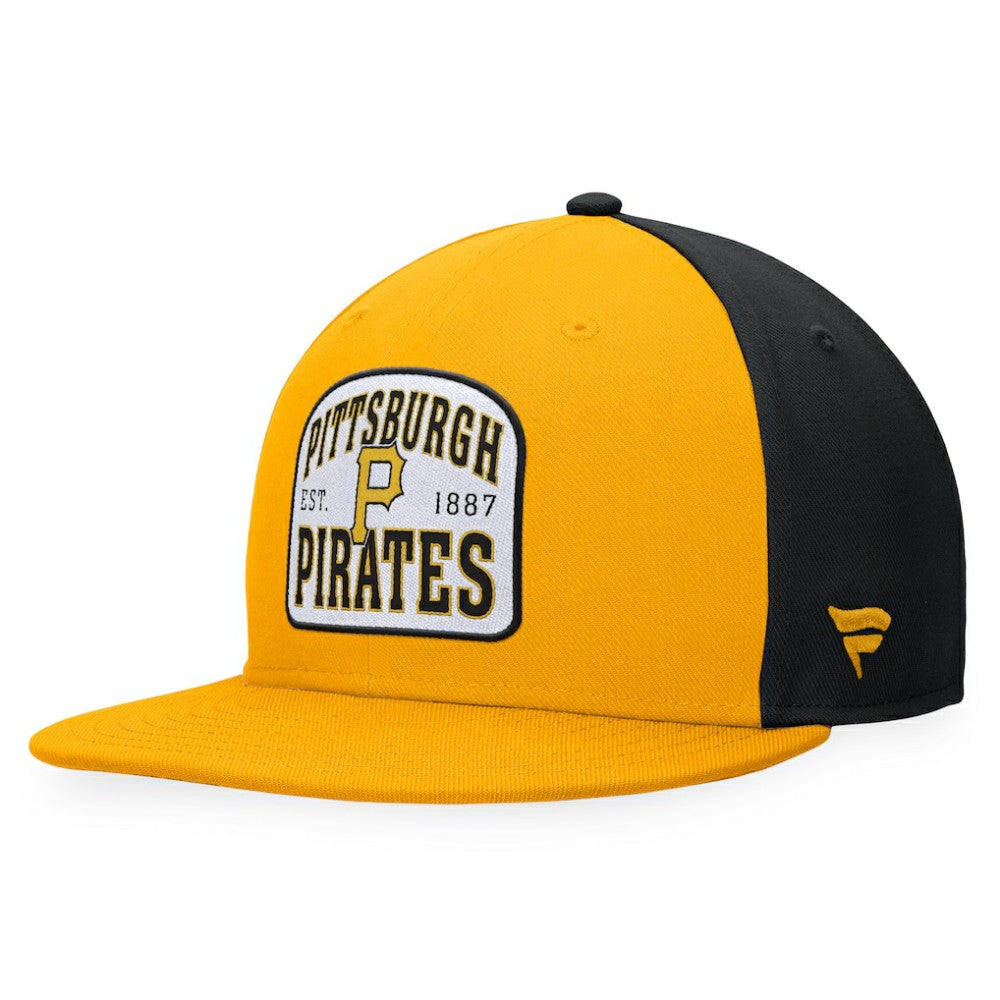 Pittsburgh Pirates Fanatics Cycle Snapback Hat - Gold/Black - Fanatics on Sale