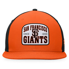 San Francisco Giants Fanatics Cycle Snapback Hat - Orange/Black - Fanatics Lifestyle