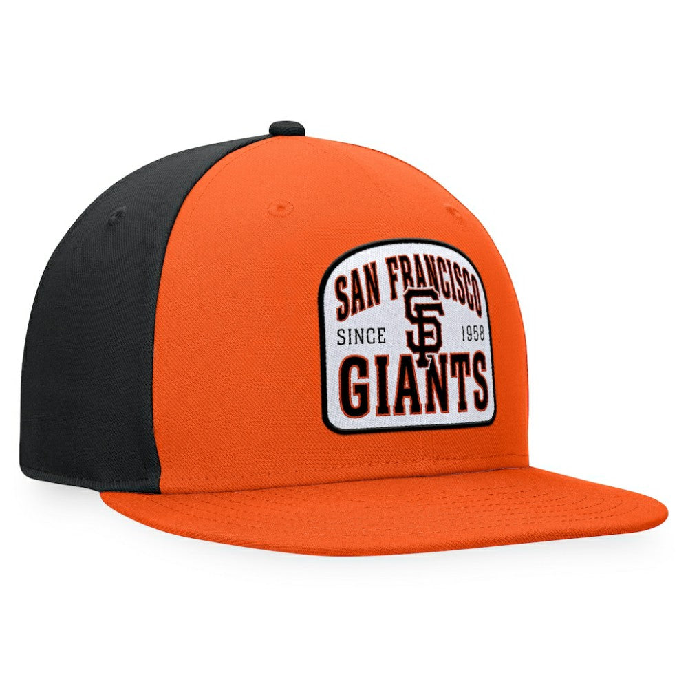 San Francisco Giants Fanatics Cycle Snapback Hat - Orange/Black - Fanatics Lifestyle