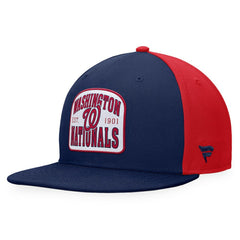 Washington Nationals Fanatics Cycle Snapback Hat - Navy/Red - Fanatics Online