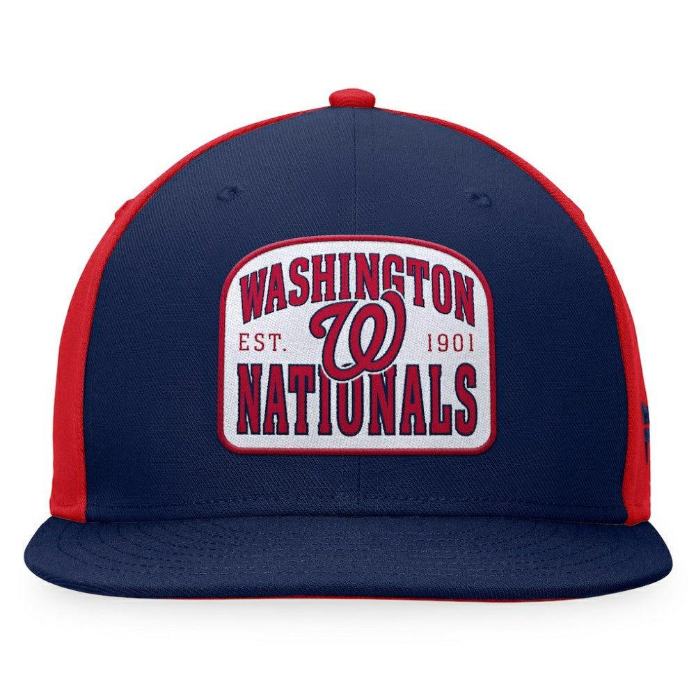 Washington Nationals Fanatics Cycle Snapback Hat - Navy/Red - Fanatics Online