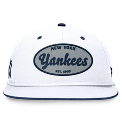 New York Yankees Fanatics Cooperstown Collection Iron Golfer Snapback Hat - White - Fanatics Sale