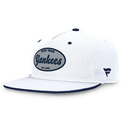 New York Yankees Fanatics Cooperstown Collection Iron Golfer Snapback Hat - White - Fanatics Sale
