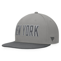 New York Yankees Fanatics Dugout Fitted Hat - Gray - Fanatics on Sale