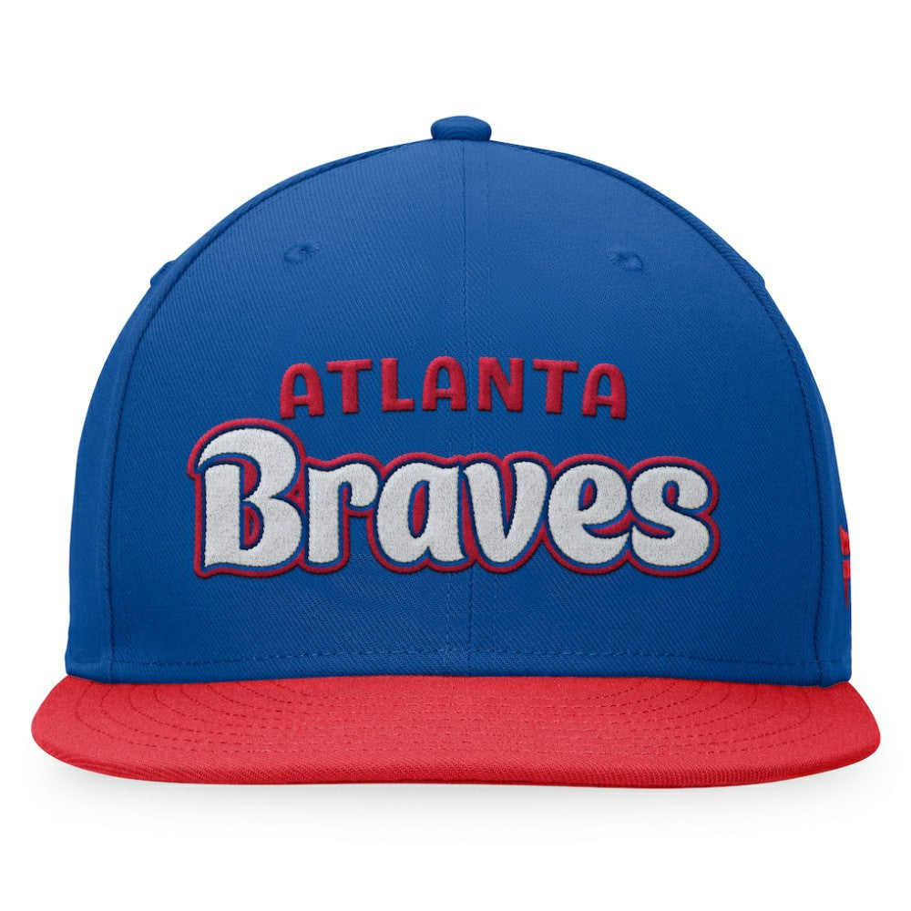 Atlanta Braves Fanatics Cooperstown Collection Hurler Fitted Hat - Royal - Fanatics Discount