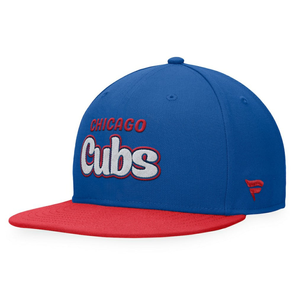 Chicago Cubs Fanatics Cooperstown Collection Hurler Fitted Hat - Royal - Fanatics Lifestyle