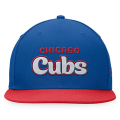 Chicago Cubs Fanatics Cooperstown Collection Hurler Fitted Hat - Royal - Fanatics Lifestyle