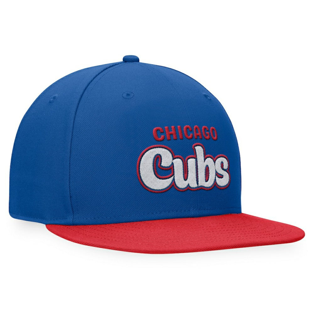 Chicago Cubs Fanatics Cooperstown Collection Hurler Fitted Hat - Royal - Fanatics Lifestyle