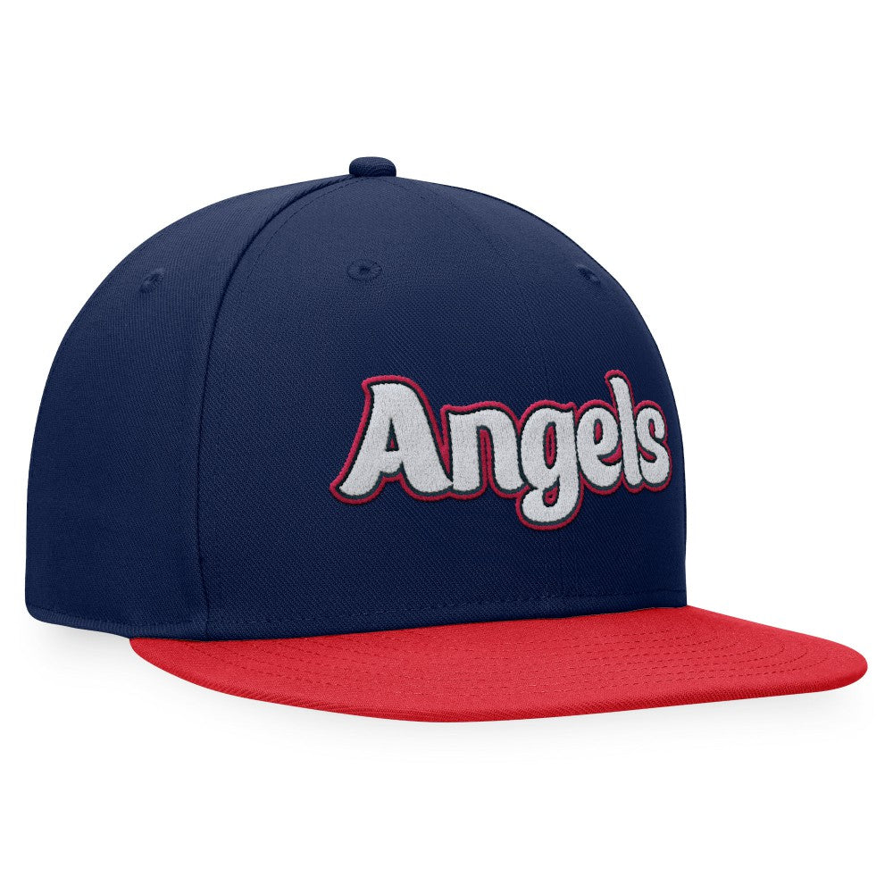 Los Angeles Angels Fanatics Cooperstown Collection Hurler Fitted Hat - Navy - Fanatics Online