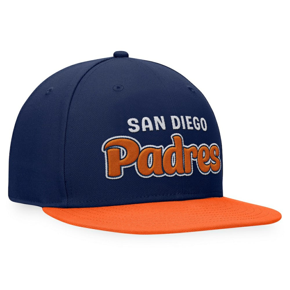 San Diego Padres Fanatics Cooperstown Collection Hurler Fitted Hat - Navy - Fanatics Sale