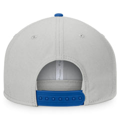 Chicago Cubs Fanatics Glory Days Two-Tone Snapback Hat - Gray/Royal - Fanatics on Sale
