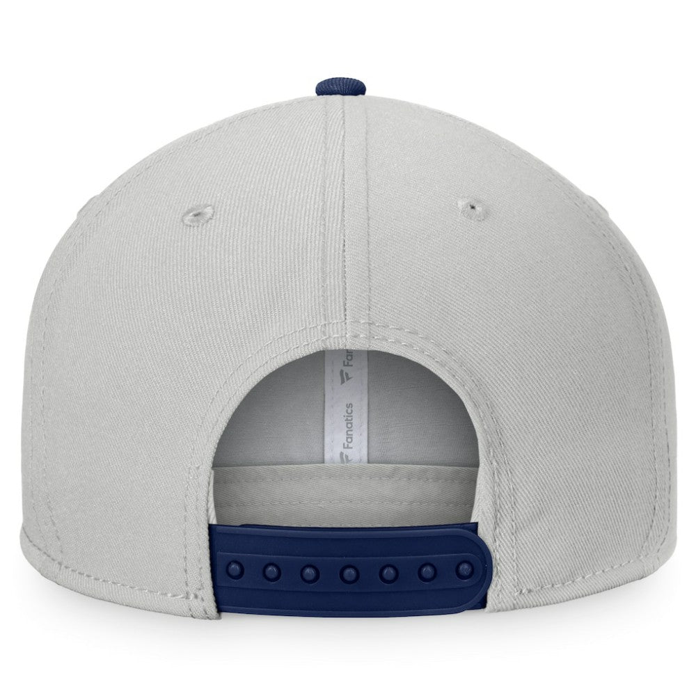 New York Yankees Fanatics Glory Days Two-Tone Snapback Hat - Gray/Navy - Fanatics Discount