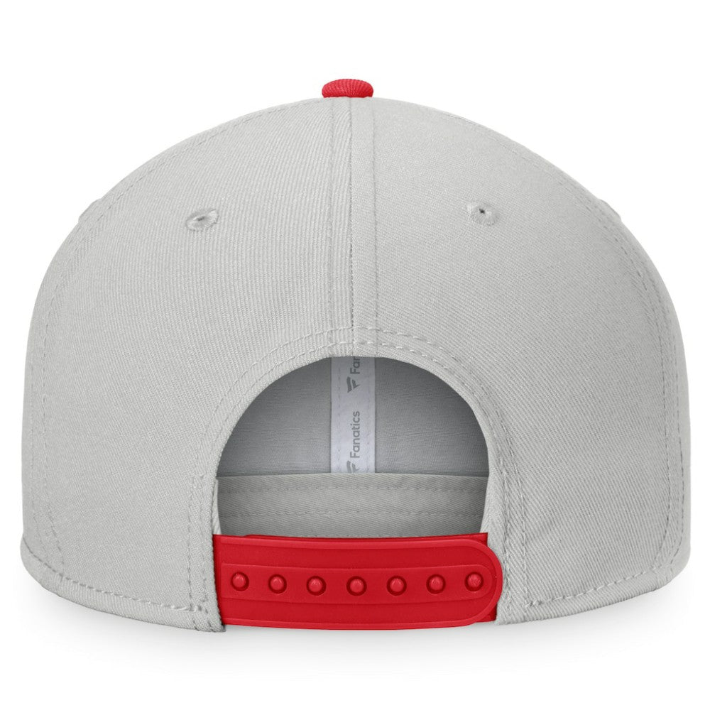 St. Louis Cardinals Fanatics Glory Days Two-Tone Snapback Hat - Gray/Red - Fanatics on Sale