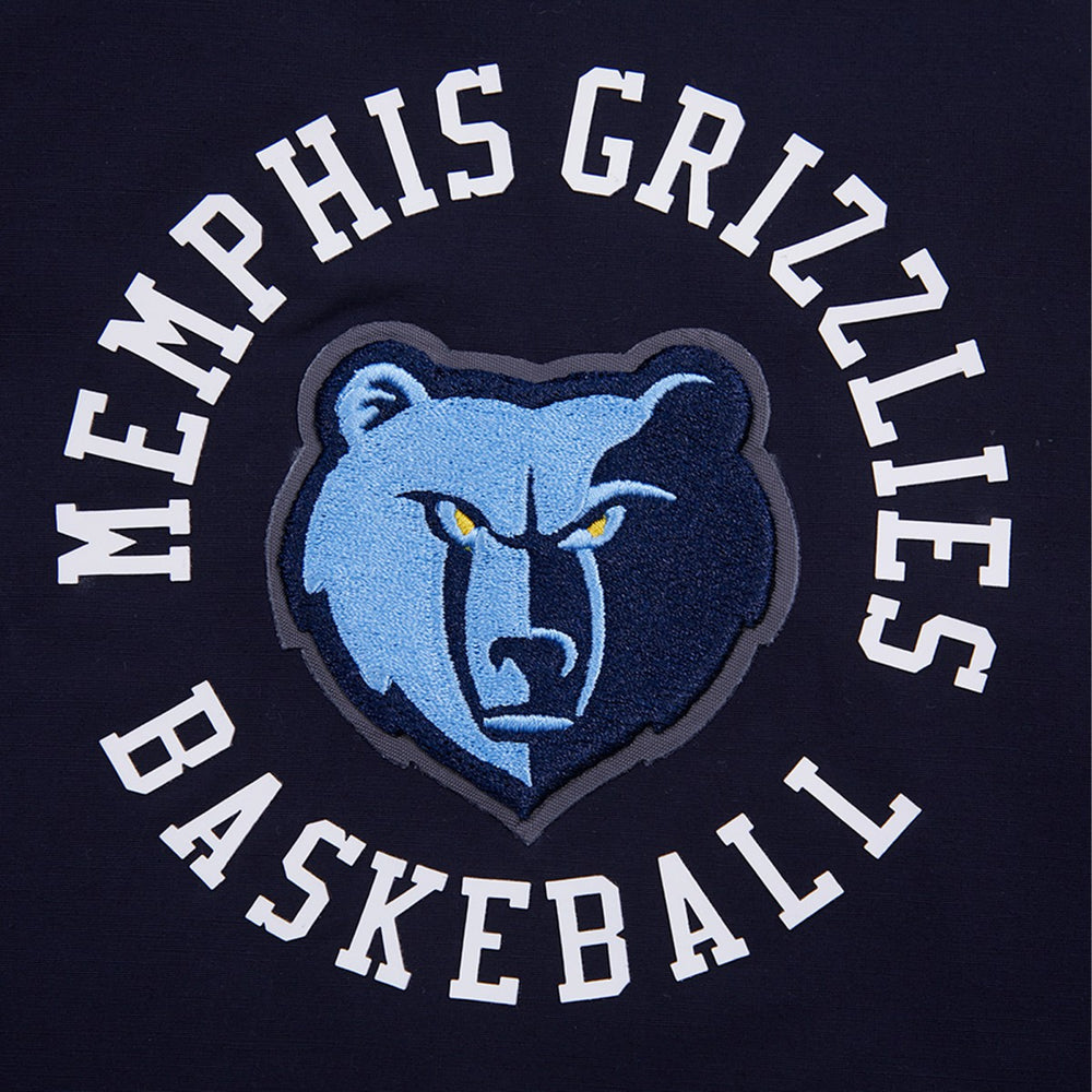 Memphis Grizzlies Pro Standard Hybrid Full-Zip Hoodie Navy