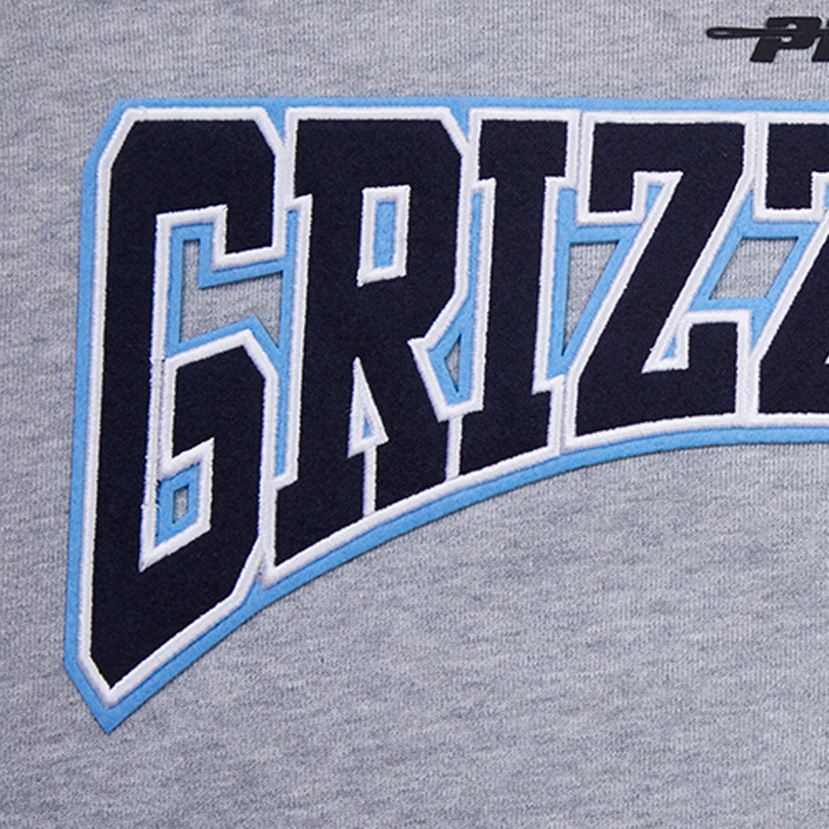 Memphis Grizzlies Pro Standard Crest Emblem Pullover Sweatshirt Heather Gray