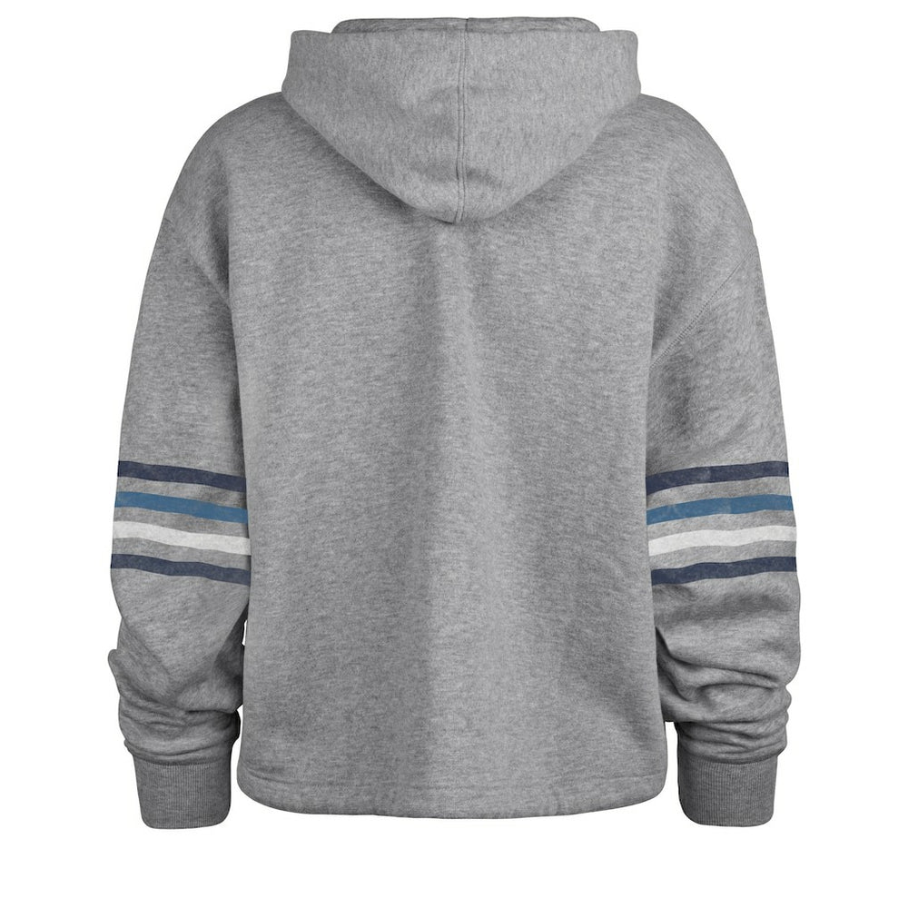 47 brand Dallas Cowboys '47 Women's Upland Bennett Pullover Hoodie Heather Gray