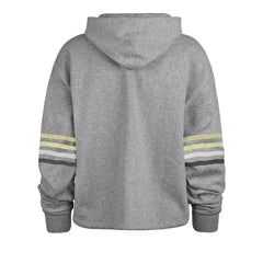 47 brand New Orleans Saints '47 Women's Upland Bennett Pullover Hoodie Heather Gray