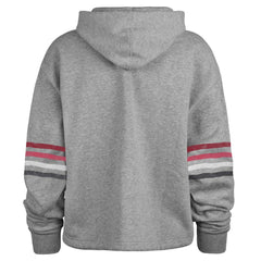47 brand Arizona Cardinals '47 Women's Upland Bennett Pullover Hoodie Heather Gray