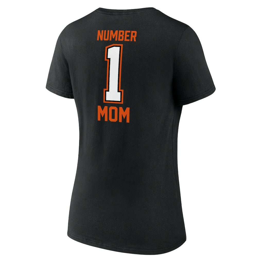 Fanatics Cincinnati Bengals Women's Mother's Day V-Neck T-Shirt Black