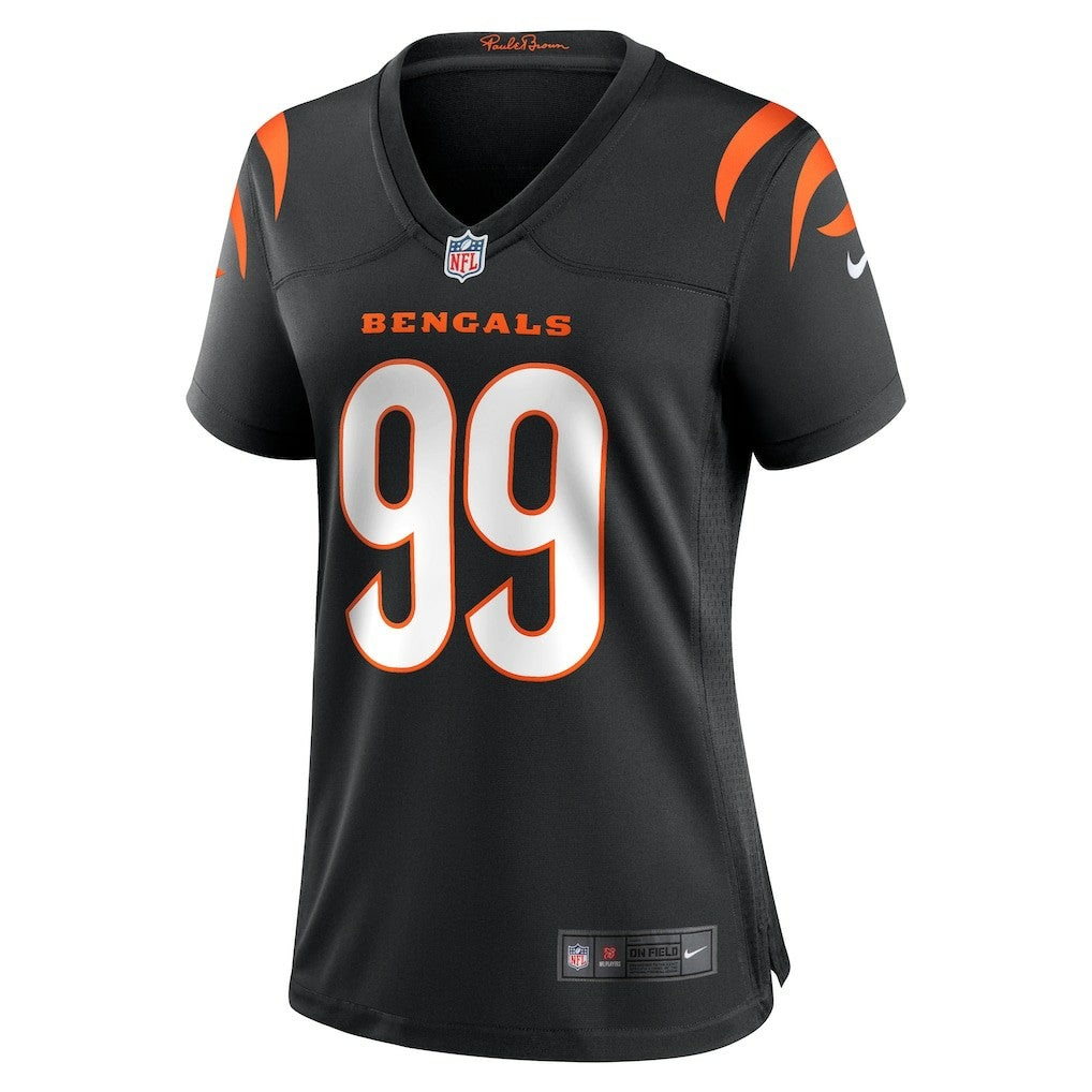 Nike Myles Murphy Cincinnati Bengals Women's Team Game Jersey Black