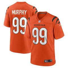 Nike Myles Murphy Cincinnati Bengals Alternate Game Jersey Orange