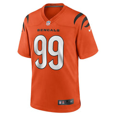Nike Myles Murphy Cincinnati Bengals Alternate Game Jersey Orange