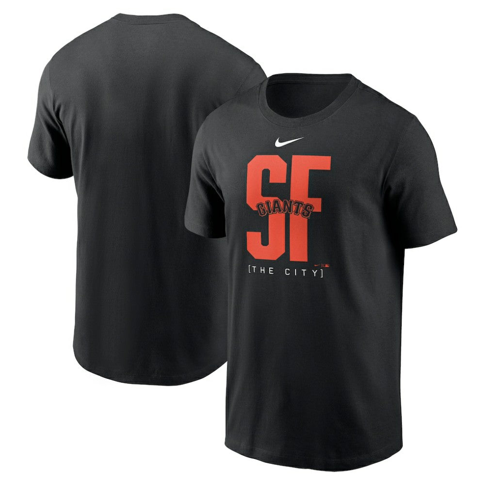 San Francisco Giants Nike Scoreboard T-Shirt - Black - Nike Sale
