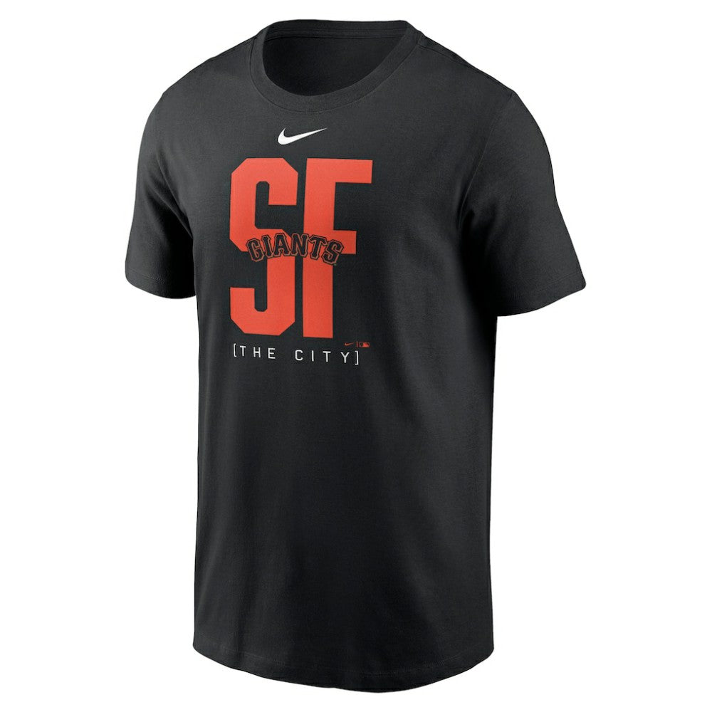 San Francisco Giants Nike Scoreboard T-Shirt - Black - Nike Sale