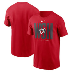 Washington Nationals Nike Scoreboard T-Shirt - Red - Nike Online