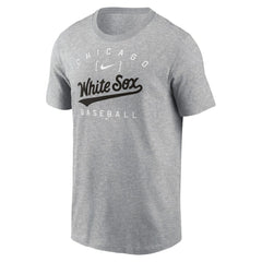 Chicago White Sox Nike Home Team Athletic Arch T-Shirt - Heather Gray - Nike Sale