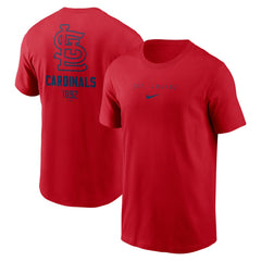 St. Louis Cardinals Nike Large Logo Back Stack T-Shirt - Red - Nike Online