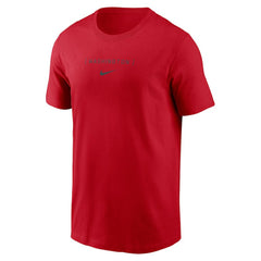 Washington Nationals Nike Large Logo Back Stack T-Shirt - Red - Nike Online
