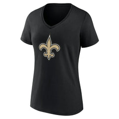 Fanatics New Orleans Saints Women's Mother's Day V-Neck T-Shirt Black