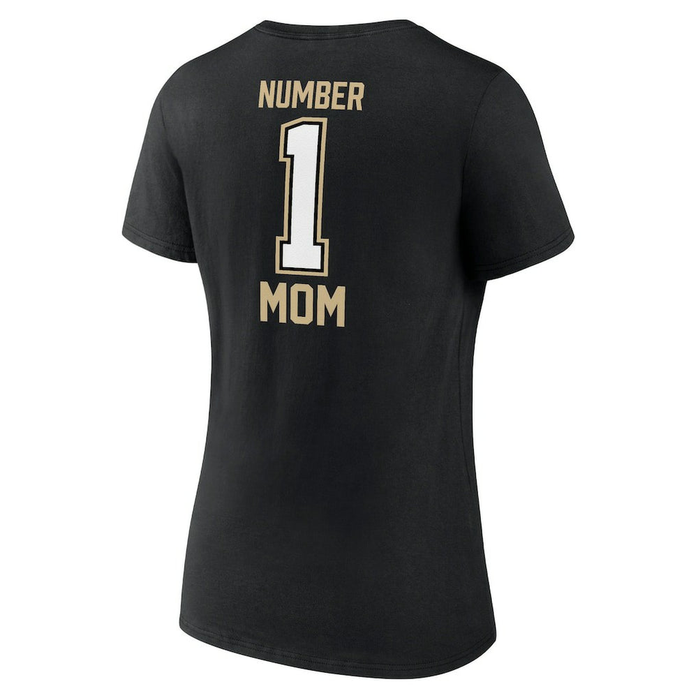 Fanatics New Orleans Saints Women's Mother's Day V-Neck T-Shirt Black