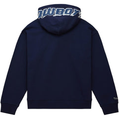 Mitchell & Ness Dallas Cowboys Women's Gridiron Classics Big Face 7.0 Pullover Hoodie Navy