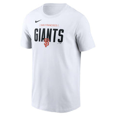 San Francisco Giants Nike Home Team Bracket Stack T-Shirt - White - Nike Discount