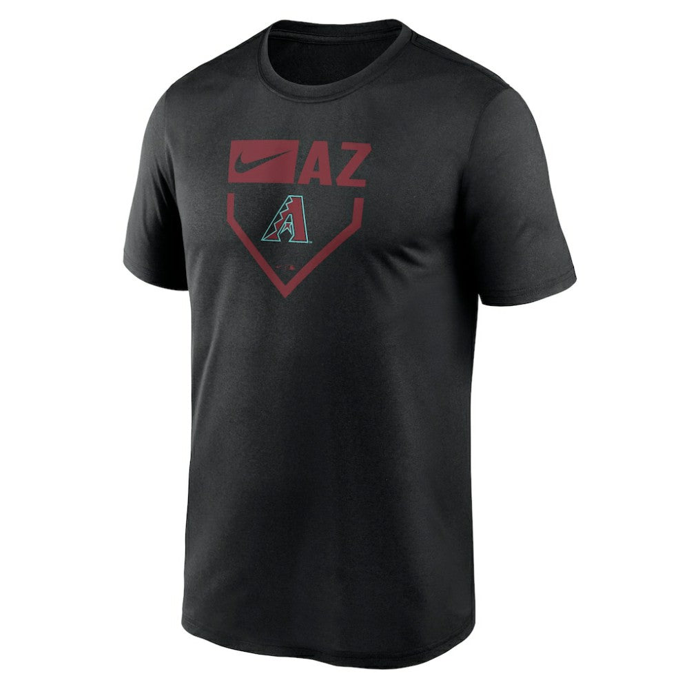 Arizona Diamondbacks Nike Home Plate Icon Legend Performance T-Shirt - Black - Nike Discount