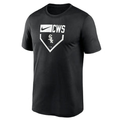 Chicago White Sox Nike Home Plate Icon Legend Performance T-Shirt - Black - Nike Lifestyle
