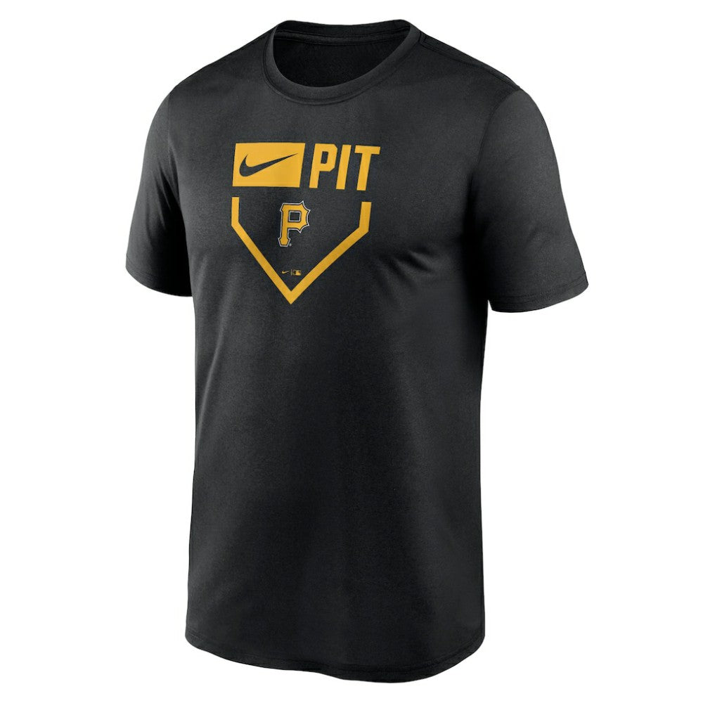 Pittsburgh Pirates Nike Home Plate Icon Legend Performance T-Shirt - Black - Nike Online
