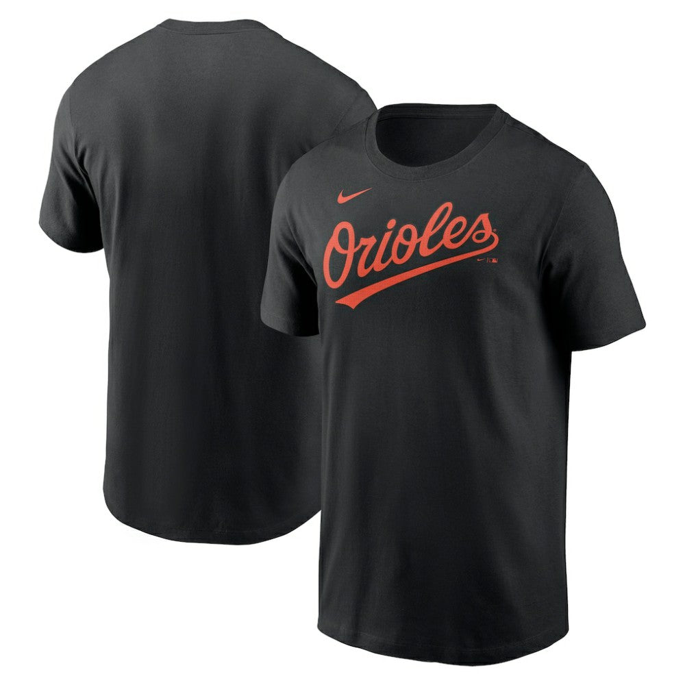 Baltimore Orioles Nike Fuse Wordmark T-Shirt - Black - Nike Sale
