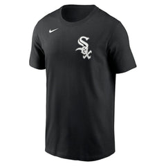 Chicago White Sox Nike Fuse Wordmark T-Shirt - Black - Nike Lifestyle