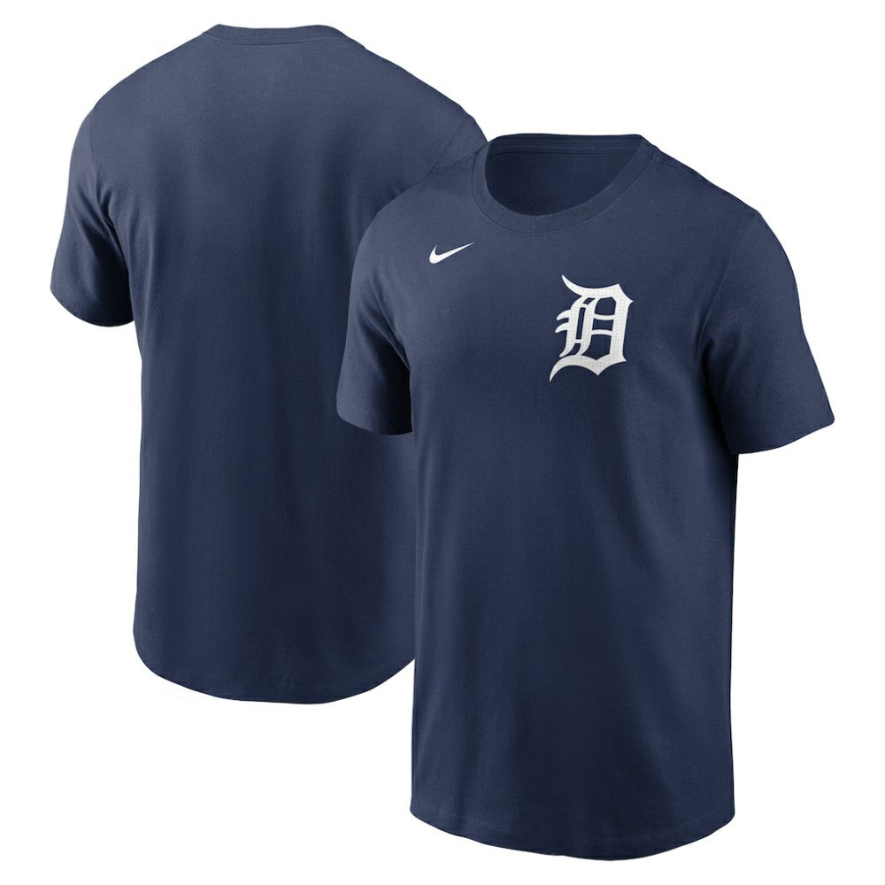 Detroit Tigers Nike Fuse Wordmark T-Shirt - Navy - Nike Online