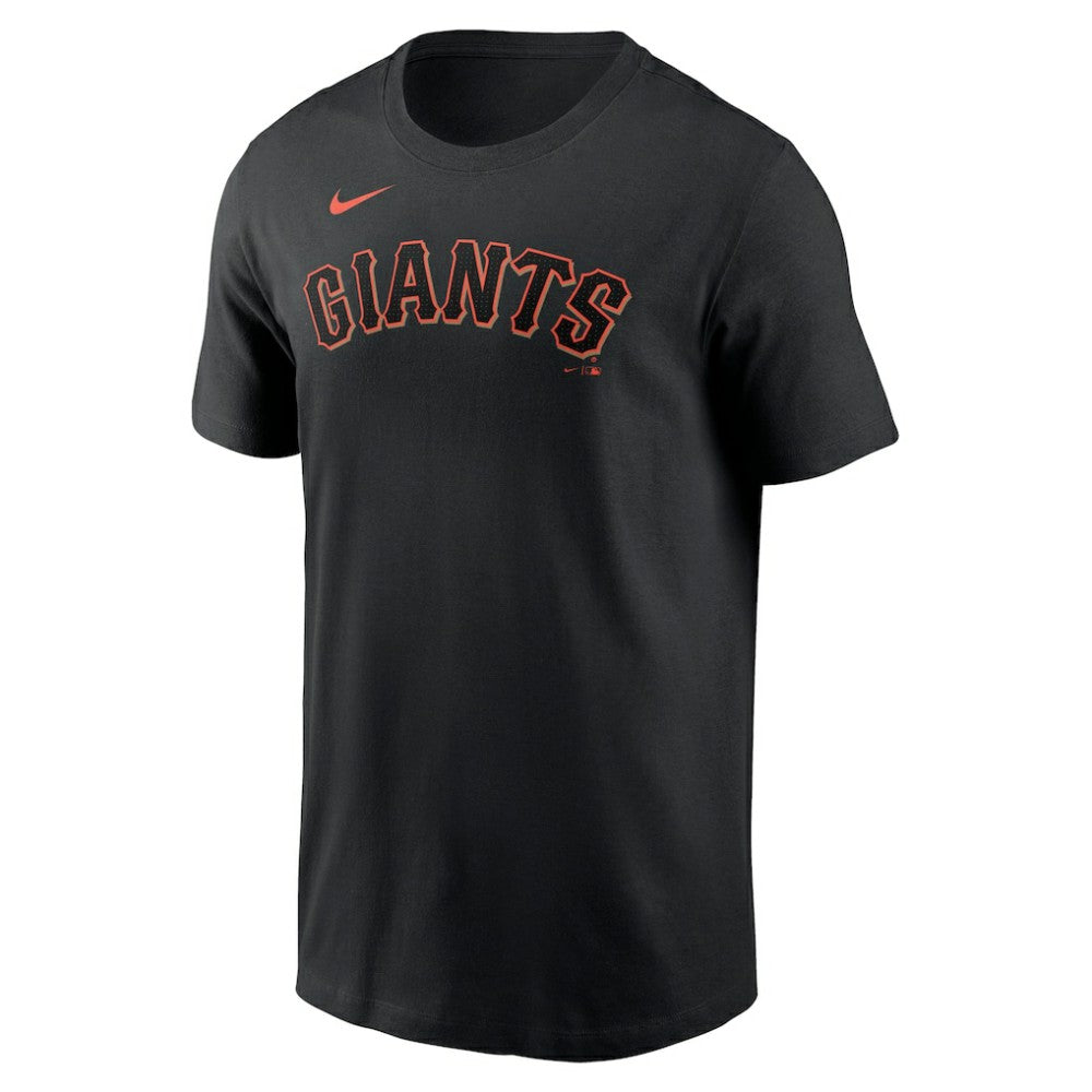 San Francisco Giants Nike Fuse Wordmark T-Shirt - Black - Nike Sale